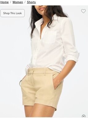 J. Crew 7” Classic Chino Short